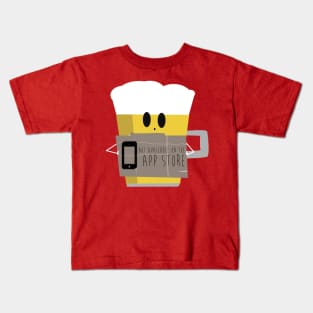 Beer: not available on the App Store Kids T-Shirt